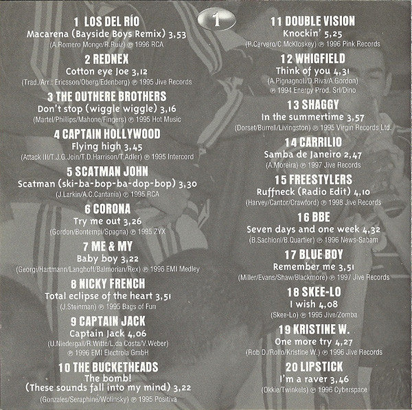 Various : 40 Hits 1995-1998 (2xCD, Comp)