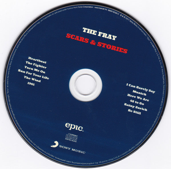 The Fray : Scars & Stories (CD, Album)