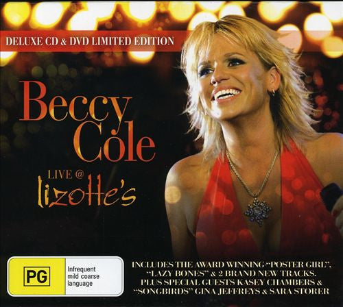 Beccy Cole : Live @ Lizotte's (CD, Album + DVD-V)