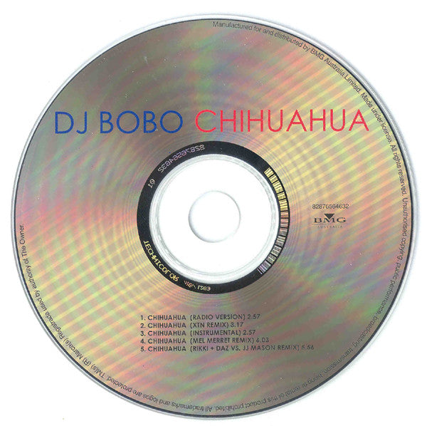 DJ Bobo : Chihuahua (CD, Single)