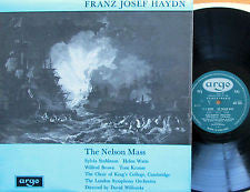 Franz Josef Haydn* - Sylvia Stahlman, Helen Watts, Wilfred Brown, Tom Krause, The Choir Of King's College, Cambridge*, The London Symphony Orchestra*, David Willcocks : The Nelson Mass (LP)