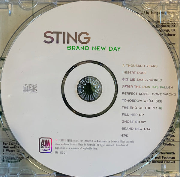 Sting : Brand New Day (CD, Album, Enh)