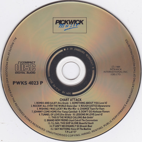 Various Artists* : Chart Attack (CD, Comp)