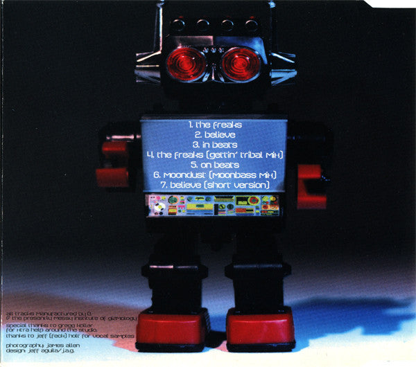 Überzone : The Freaks Believe In Beats (CD, Maxi, Ltd)