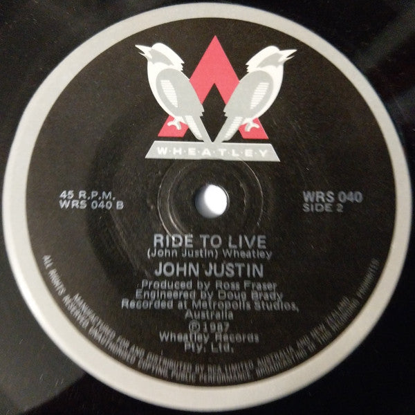 John Justin : Rock On (7", Single)