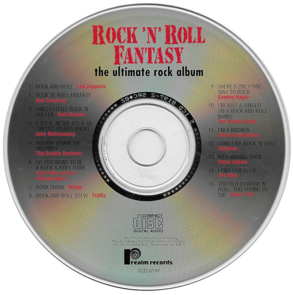 Various : Rock 'N' Roll Fantasy The Ultimate Rock Album (CD, Comp)