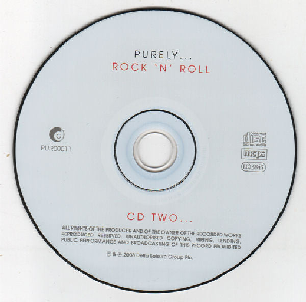 Various : Purely...Rock 'N' Roll (2xCD, Comp, Sli)
