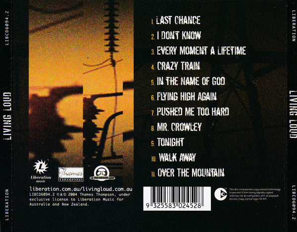 Living Loud : Living Loud (CD, Album, Copy Prot.)