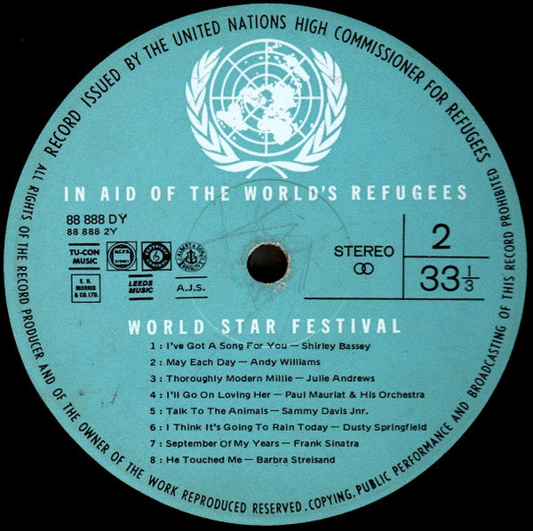 Various : World Star Festival (LP, Comp)