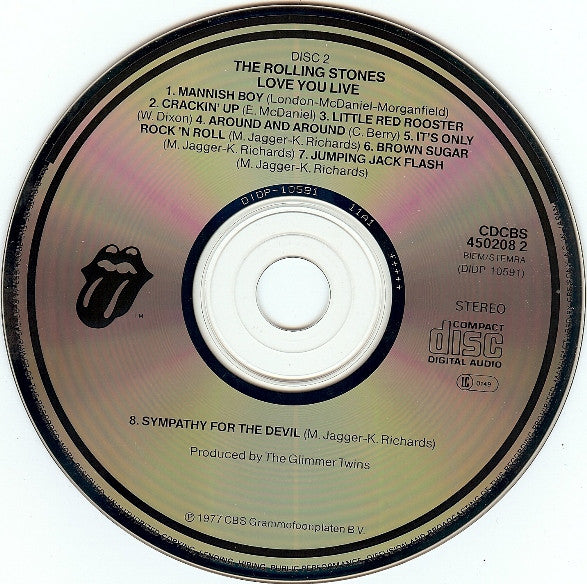 The Rolling Stones : Love You Live (2xCD, Album, RE)