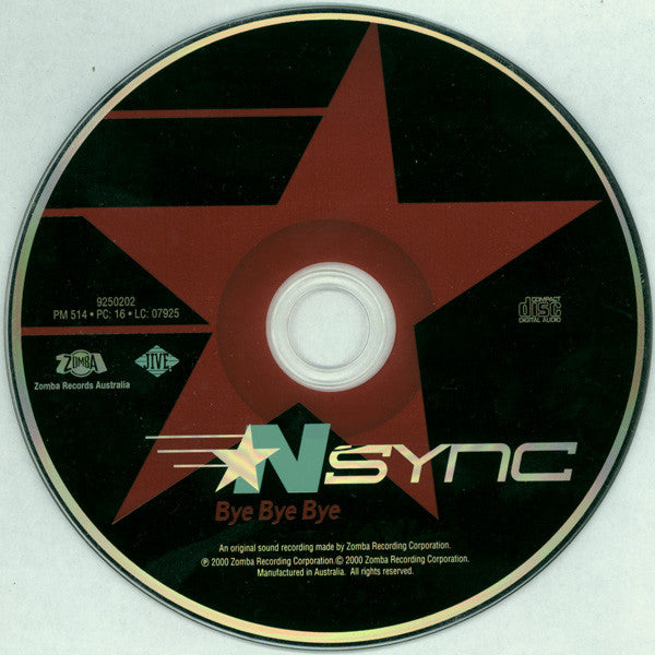 *NSYNC : Bye Bye Bye (CD, Single)