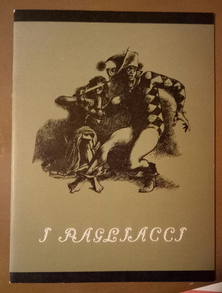 Ruggiero Leoncavallo : I Pagliacci (2xLP, Album, Mono, Club, Gat)