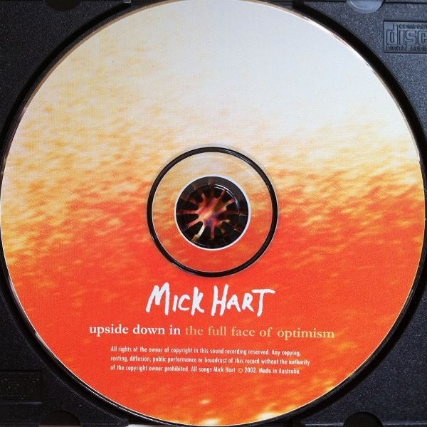 Mick Hart : Upside Down In The Full Face Of Optimism (CD, Album)