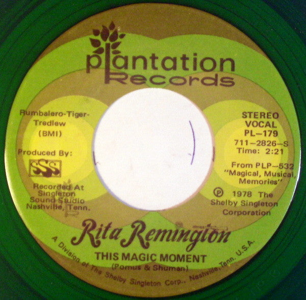 Rita Remington : The Day Before The Night (7", Single, Gre)