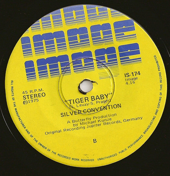 Silver Convention : Fly, Robin, Fly (7", Single)
