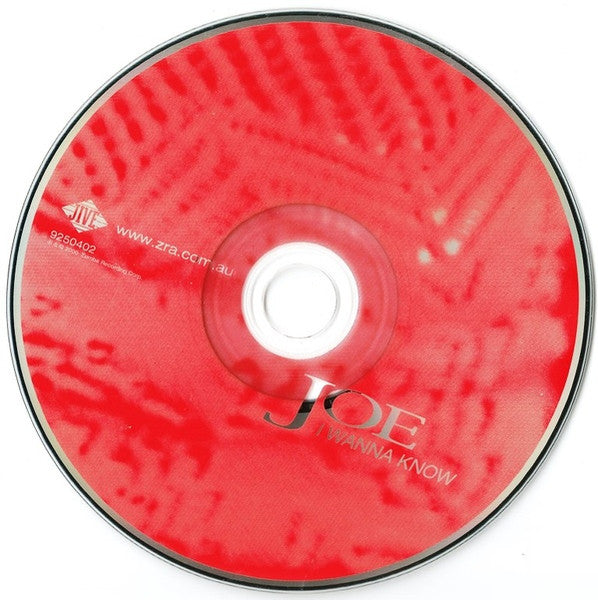 Joe : I Wanna Know (CD, Maxi)