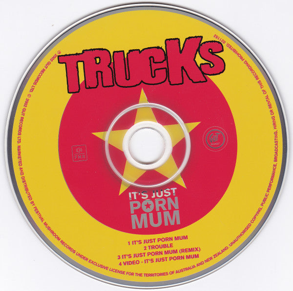 Trucks : It's Just Porn Mum (CD, Single, Enh)