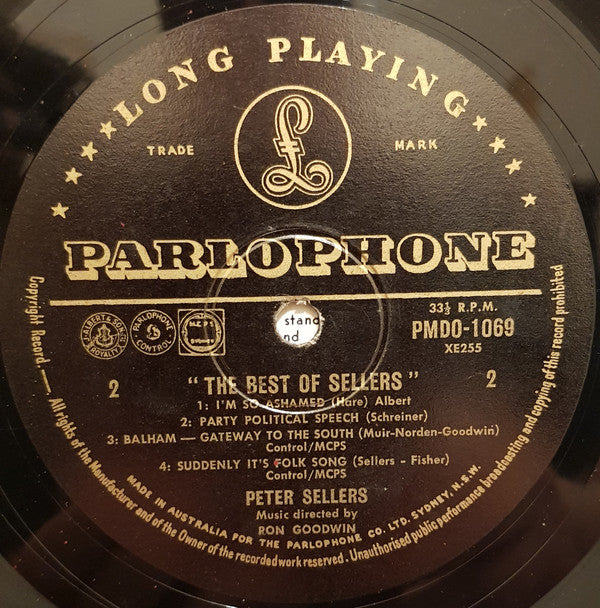 Peter Sellers : The Best Of Sellers (10")