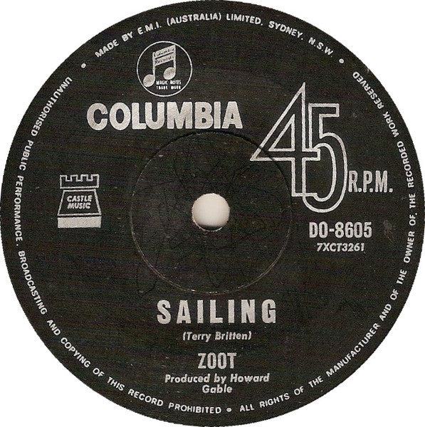 Zoot (2) : One Times, Two Times, Three Times, Four (7")