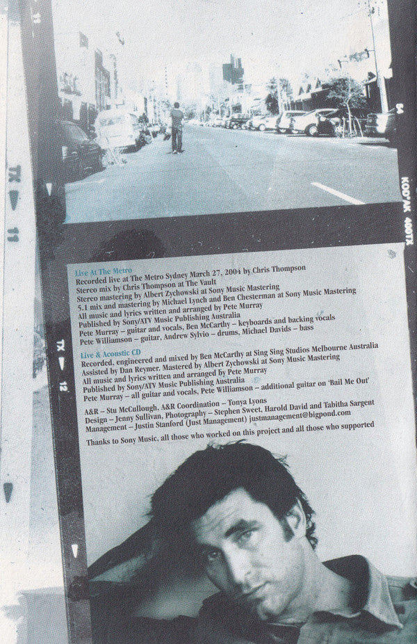 Pete Murray : Passing Time (DVD-V, PAL, All + CD)