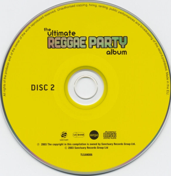 Various : The Ultimate Reggae Party Album (3xCD, Comp)