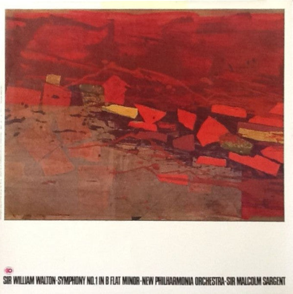 Sir William Walton ‧ New Philharmonia Orchestra ‧ Sir Malcolm Sargent : Symphony No.1 In B Flat Minor (LP, Album, Club)