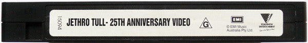 Jethro Tull : 25th Anniversary Video (VHS, PAL)