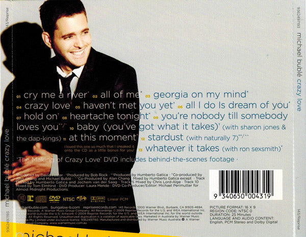Michael Bublé : Crazy Love (CD, Album + DVD-V, NTSC)
