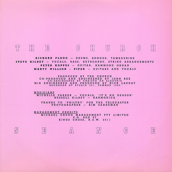 The Church : Seance (LP, Album)