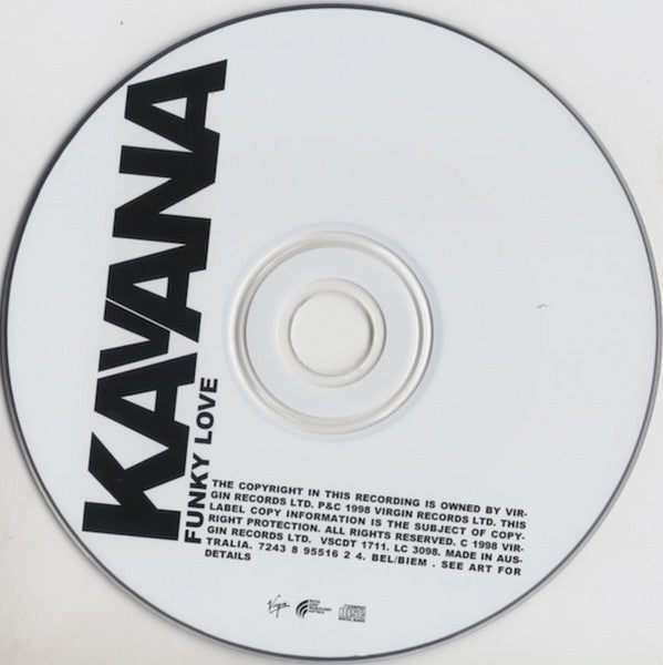 Kavana : Funky Love (CD, Single)