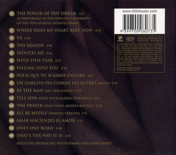 Céline Dion : The Collector's Series Volume One (CD, Comp)