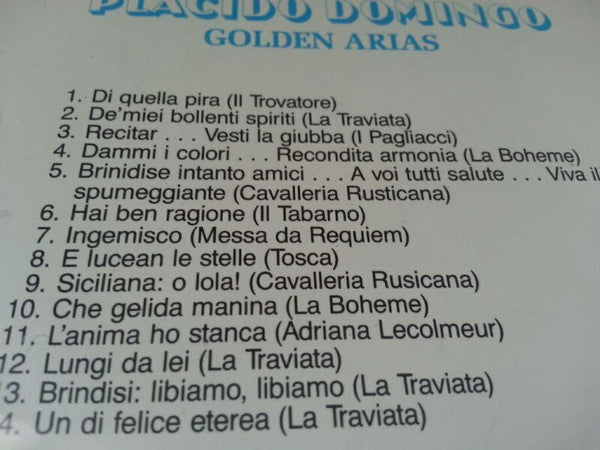 Placido Domingo : Golden Arias (CD, Album)