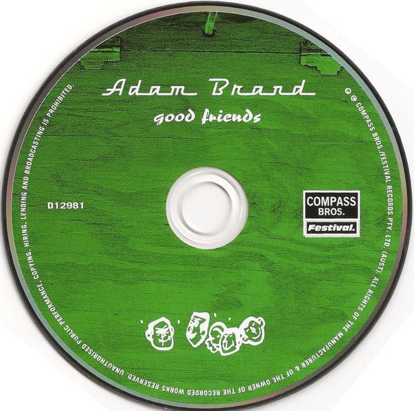 Adam Brand : Good Friends (CD, Single)
