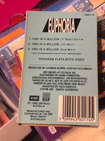 Euphoria (4) : One In A Million (Cass, Single)
