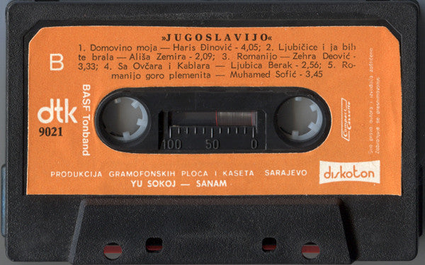 Various : Jugoslavijo (Cass, Comp)