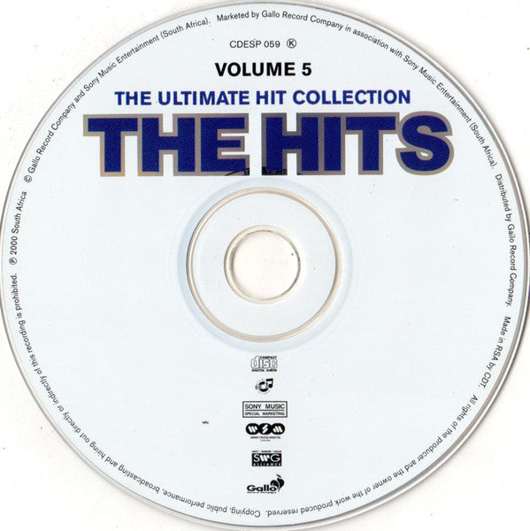 Various : The Ultimate Hit Collection: The Hits Vol. 5 (CD, Comp)