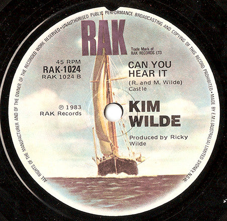 Kim Wilde : Love Blonde (7", Single)
