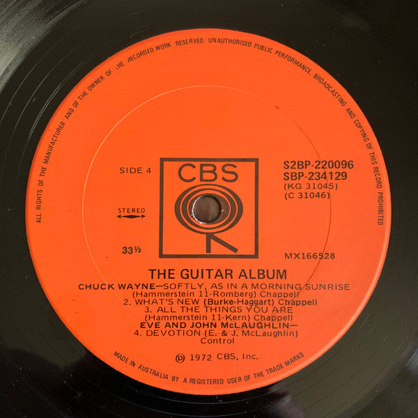 Various : The Guitar Album (2xLP, Album, Gat)