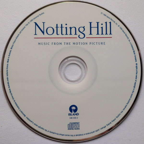 Various : Notting Hill (Music From The Motion Picture) (CD, Comp)