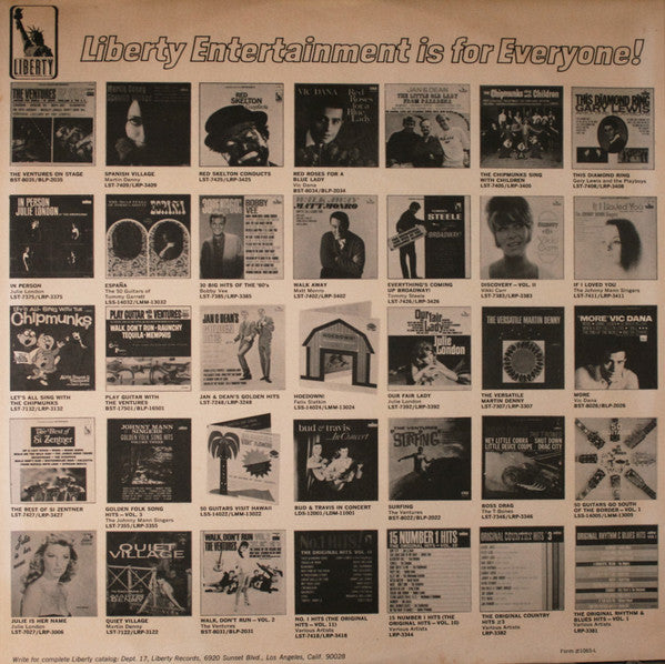 The Ventures : Guitar Freakout (LP, Album, Ind)