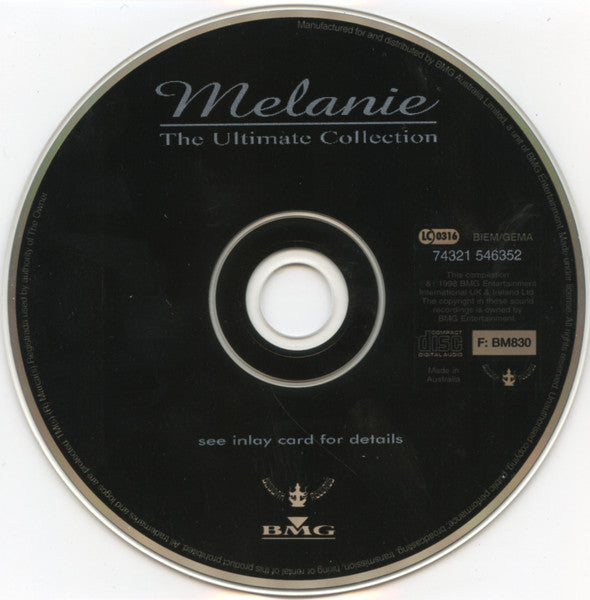 Melanie (2) : The Ultimate Collection (CD, Comp)