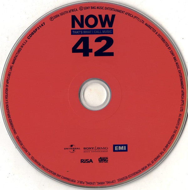 Various : NOW That's What I Call Music! 42 (CD, Comp)