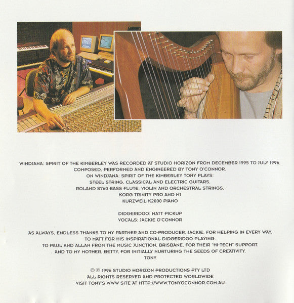 Tony O'Connor (2) : Windjana (CD, Album)