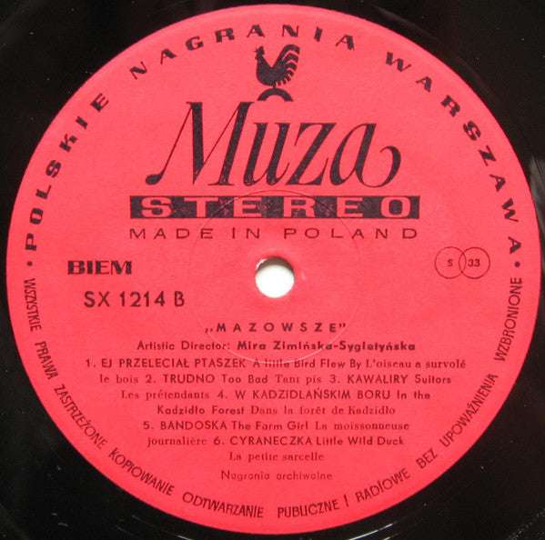 Mazowsze : Mazowsze (LP, Comp, RM)