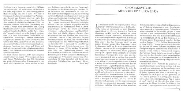 Shostakovich*, Elena Zaremba, Ilya Levinsky, Sergei Leiferkus, Gothenburg Symphony Orchestra*, Neeme Järvi : The Orchestral Songs - Volume 2 (CD)