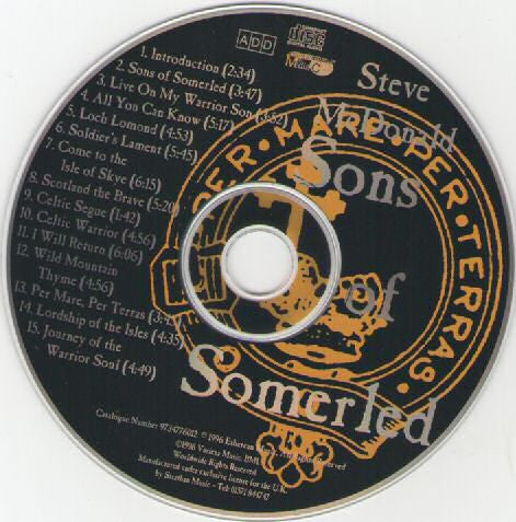 Steve McDonald : Sons Of Somerled (CD-ROM, Album, Enh, RE)