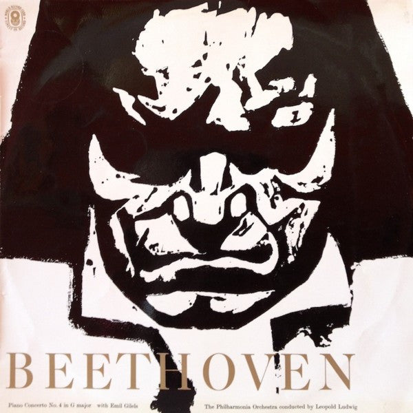 Beethoven* / Emil Gilels / Philharmonia Orchestra , Conducted By Leopold Ludwig : Piano Concerto No. 4 In G Major (LP, Album, Mono, Club)