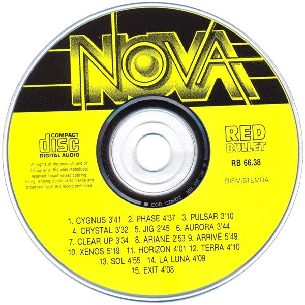 Nova (2) : Best Of (CD, Comp, RM)