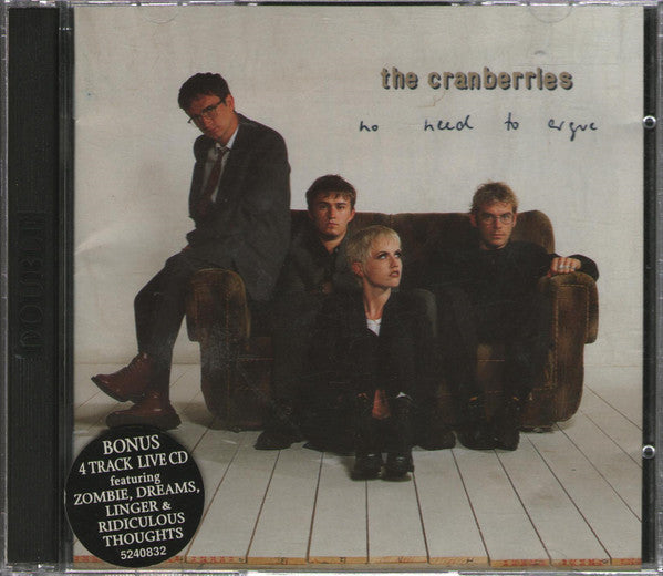 Buy The Cranberries : No Need To Argue (CD, Album, Ltd + CD, EP 