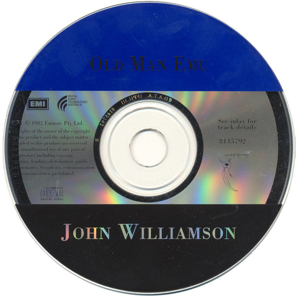 John Williamson : Old Man Emu (CD, Comp, RE)